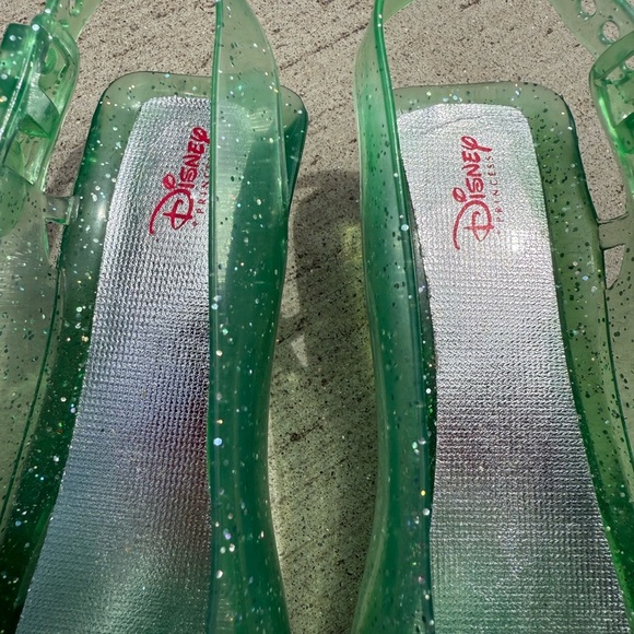 Disney Ariel heeled jelly-like shoes with Rhinestone Embellishments - Picture 4 of 5
